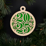 2025-floral-ornament-design-laser-cut-new-year-ornament-file-with-noble-fir-tree