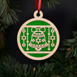 decorative-bell-ornament-with-hanging-stars-with-noble-fir-tree