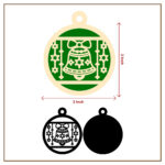 decorative-bell-ornament-with-hanging-stars-with-noble-fir-tree