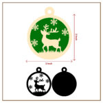 elegant-reindeer-with-snowflakes-ornament-with-noble-fir-tree