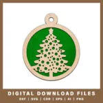 festive-christmas-tree-ornament-with-noble-fir-tree