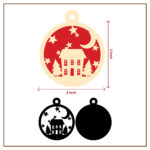 festive-cottage-with-stars-and-moon-ornament-with-noble-fir-tree