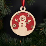 festive-snowman-with-snowflakes-ornament-with-noble-fir-tree