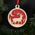 graceful-reindeer-in-night-forest-ornament-with-noble-fir-tree