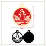 joyful-snowman-laser-cut-christmas-ornament-with-noble-fir-tree