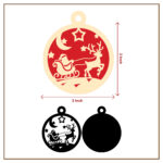 santa-sleigh-and-reindeer-ornament-with-noble-fir-tree