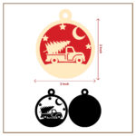 truck-with-christmas-tree-and-moon-ornament-with-noble-fir-tree